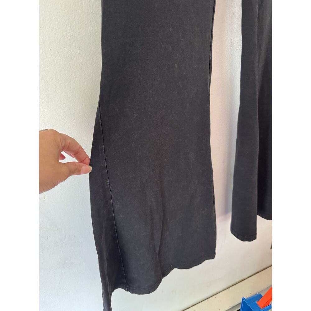 NWT Aerie Offline OG Super Flare High Rise Black Leggings Long Inseam Medium - Picture 5 of 7